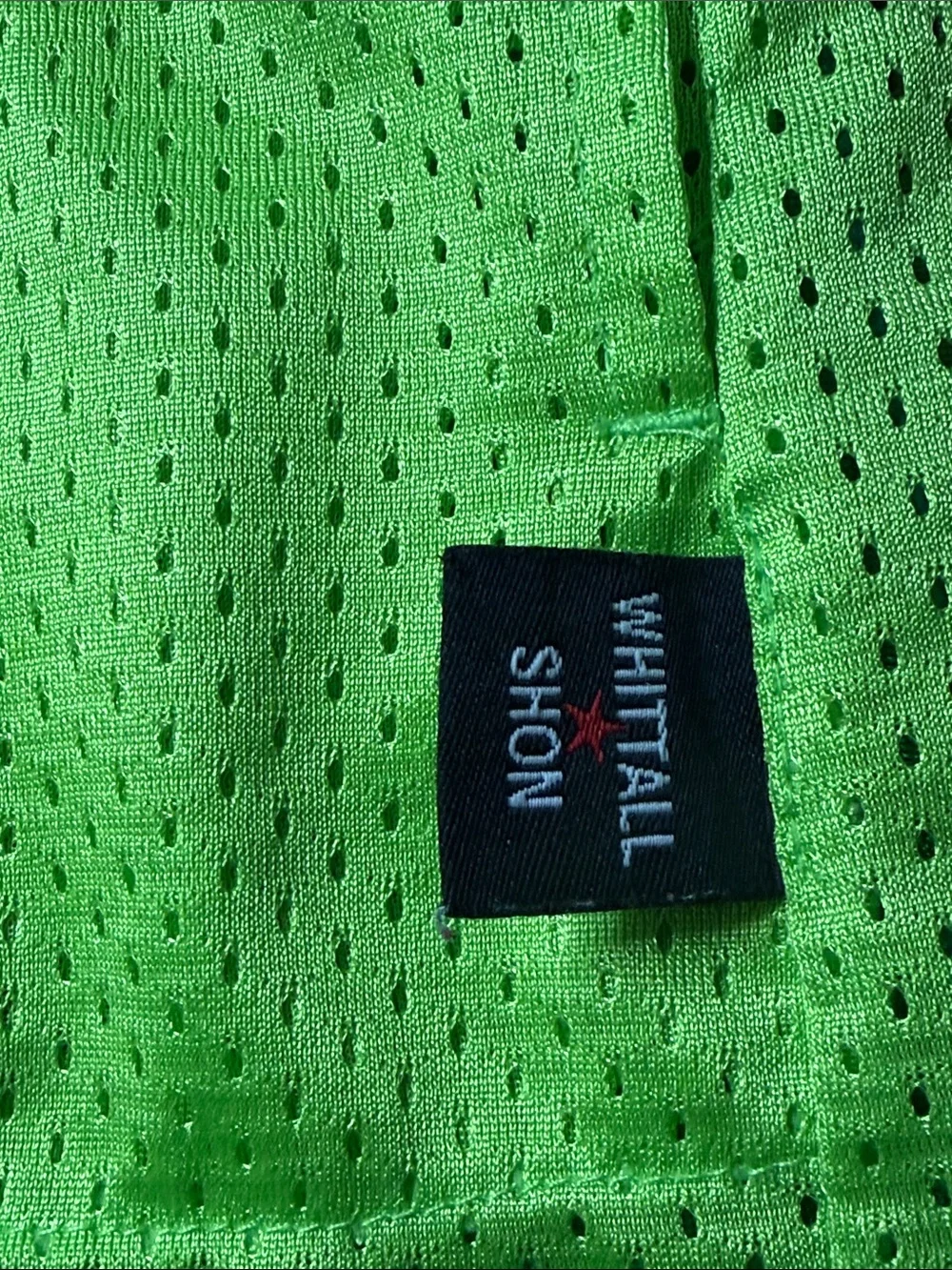 Men's Athletic Mesh Shorts in Neon Green - Lightweight Performance Size Large